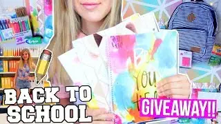Back to School Shopping + HUGE Giveaway 2017!!