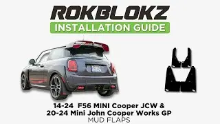 Установка брызговика Rokblokz на ограниченную серию MINI COOPER GP3 2020 года