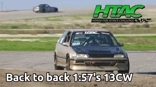 HTAC 13CW back to back 1:57's