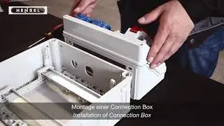Mi - Montage einer Connection Box / Installation of Connection Box