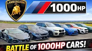 Lambo Revuelto v 1000hp tuned BMWs: DRAGRAC