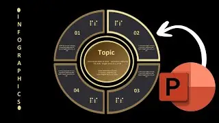 Unique Infographic design in powerpoint