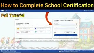 How to Complete School Certification in Profile & Facility Module | UDISE Plus | Step-by-Step Guide