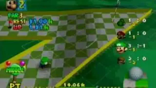 Classic N64 - Mario Golf Part 1