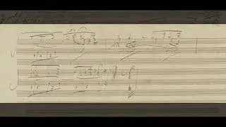 L. van Beethoven - Sonata n&deg;28 in A major, Op. 101 (autograph manuscript)