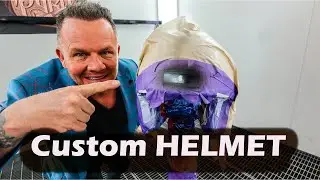 My new HARLEY DAVIDSON CUSTOM helmet !