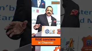 MoS Jitendra Singh inaugurates Research Industry Startup Entrepreneurship Conclave in Chennai