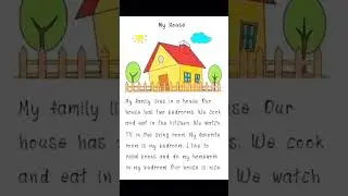 Short Essay for kids  | my house