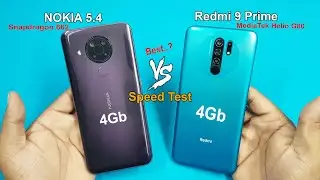 Nokia 5 4 vs Redmi 9 Prime Speed Test / Comparison || Antutu Benchmark Snapdragon 662 vs Helio G80