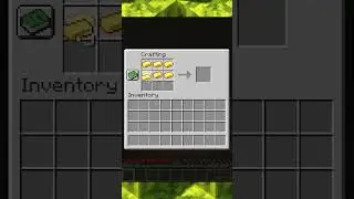 How to Craft a Gold Block in Minecraft #minecraft