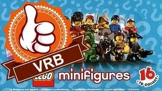 Обзор LEGO 8805, 5 серия коллекционных минифигурок.