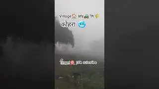 आज#तो#खतर्णांक#कोहरा#पडा 🥶#villagelife#farming#desilife#trendingshorts#ytshorts#viralshort#gav#kohra