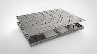 Weld True Modular Fixture Jig Table Topper Worktop Bench