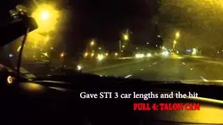 Stock STI vs. 400hp DSM