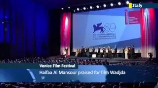 Female Saudi film director Haifaa Al Mansour invited to join jury at 2013 Venice Film Festival