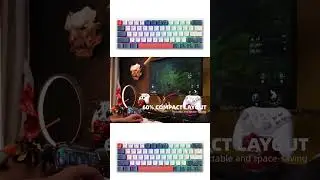 ⌨️ Teclado Mec&acirc;nico Machenike K500-B61 &ndash; Formato 60% RGB