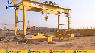 Record Works in Medigadda | 16, 722 Cubic Meters Concrete Works Complete | In One Day