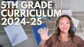 5TH GRADE CURRICULUM CHOICES || HOMESCHOOL CURRICULUM WEEK 2024