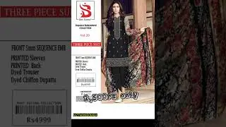 contact fast here's a letest 3 pc lawn suit in cheap price 😊✌🏻