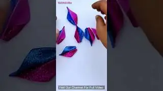 How To Make Snowflakes Out Of Paper | Christmas Snowflakes  #christmassnowflake #diy #chirstmascraft