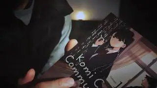 ASMR Whispered Reading | Manga - Komi Can&rsquo;t Communicate (Whispered, Soft Page Turning)