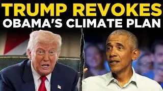 Trump Speech Live | Trump Administration Revokes Landmark Obama-Era Climate Regulations