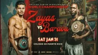 Xander Zayas v Abass Baraou - Boxing Preview - Boxing Prediction