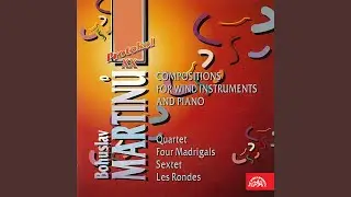 Les Rondes for Oboe, Clarinet, Bassoon, Trumpet, Two Violins and Piano, H. 200 - Tempo di Valse