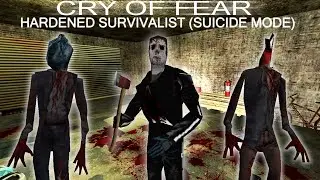 [Half Life - Cry Of Fear Hardened Survivalist (Survival Maps) Solo] Mod Full Walkthrough 1440p60