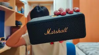 Marshall Emberton Unboxing + First Impressions | Best Looking Compact Speaker?🔥🔥
