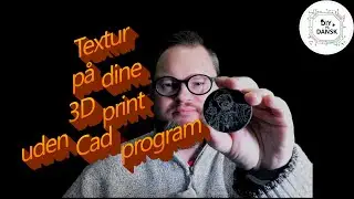 Texture p&aring; 3d print uden cad