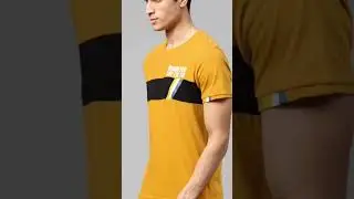 Yellow T-shirt Mens boys op T-shirts price 255