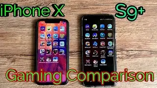 iPhone X Vs Galaxy S9 Plus Game Loading Test
