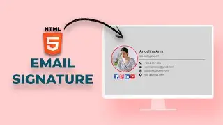 How to create html email signature or clickable email signature in 2024