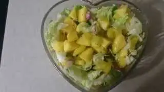 Seasonal Fruit Mango Salad   By Bharat's cooking