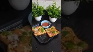 Bread Pizza Recipe 😋|#shorts