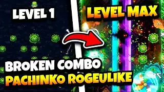 This is THE MOST INSANE & BROKEN Pachinko Roguelike! | SUPER Cabbage Kabumi