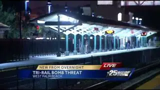 Bomb threat with a movie quote forces evacuation of Tri Rail train