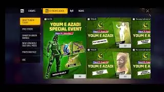 New Youme Azadi bundle in free fire