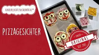 Einfaches Pizza Rezept f&uuml;r Kinder - Pizza Smilies - Kinderleichte Becherk&uuml;che