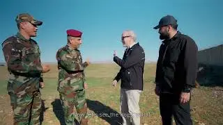CG Visits Peshmerga's K-9 Unit