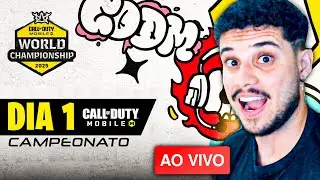 🔴STAGE 5 - CAMPEONATO MUNDIAL de COD MOBILE! World Championship DIA 1 (ao vivo)