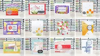 Flowering Fields Suite: The ULTIMATE Card Inspiration