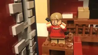 LEGO Home Alone Paintcans Scene
