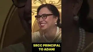 #srcc Principal praised #gautamadani, said he is the source of inspiration for billions of people.