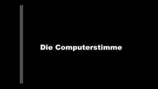 Die Computerstimme 003