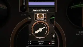 Un compresor anal&oacute;gico que recrea varias unidades hardware Novatron de #kushaudio
