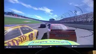Great Battle in NASCAR Heat Evolution Career Mode