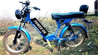 homemade electric bike in nepal DIY Electric cycle