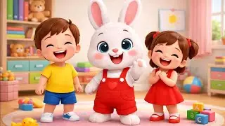 🐰👯‍♂️Sauber sein mit Häschen 🐰🫧 | Hände waschen, Zähne putzen & Baden | Kinderlied Deutsch